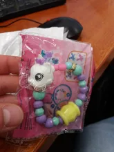 Uds divertido creativo DIY encanto pulseras trucos de magia Super brotando sorpresa chica magia brazalete de perro regalo