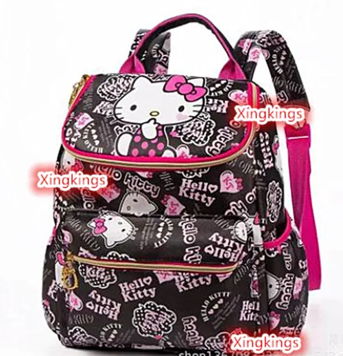 Hello kitty девочка школьная сумка Детский рюкзак сумка XK-3066