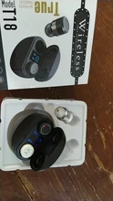 Auriculares TWS T18 con Bluetooth 5,1, dispositivo de audio estéreo 9D, deportivo, a prueba de agua, con micrófono, para todos los teléfonos inteligentes