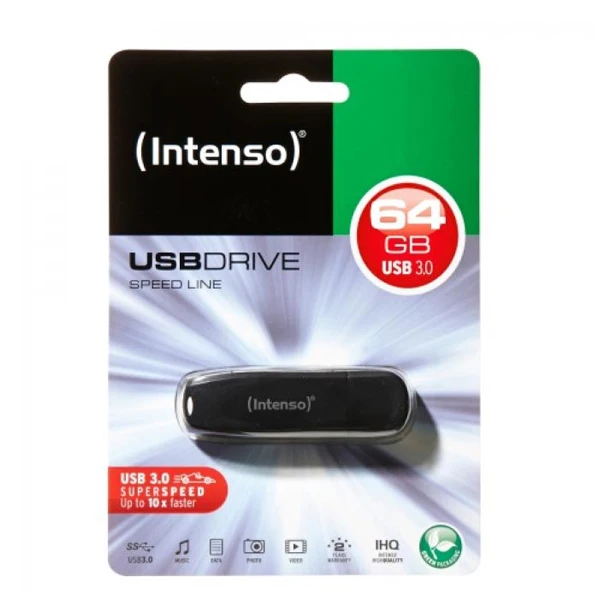 Usb-накопитель, 3533490 USB 3,0 64 Гб черный