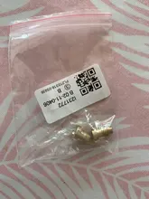 Boquilla de orificio de cañón de espuma de 4 uds, boquilla de rosca de alto reemplazo para lanza de espuma para nieve, 1,1mm y 1,0mm