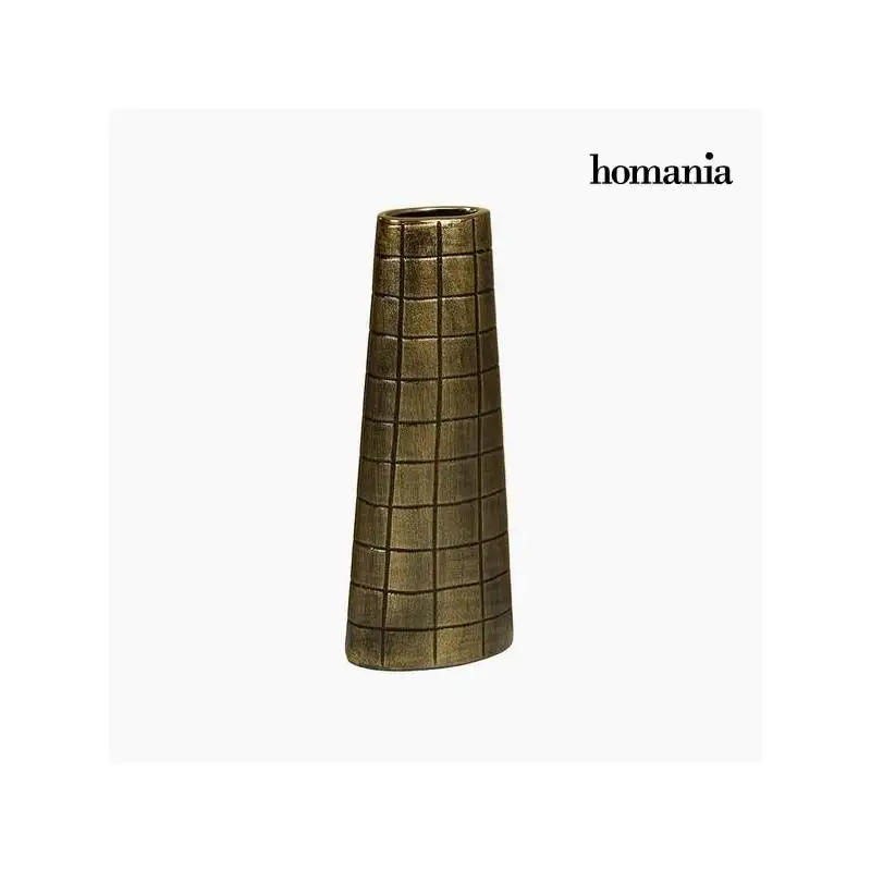 Керамическая ваза золото(14x7x37 см) от Homania
