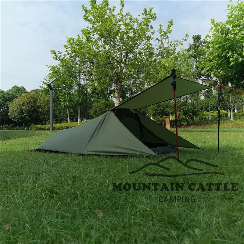 Idool Voorspeller stereo Wj Outdoor 1 Man Camping Tent Lightweight Double Layer Bivy Swag For Hiking  Mountaineering Backpacking Travel - Tents - AliExpress