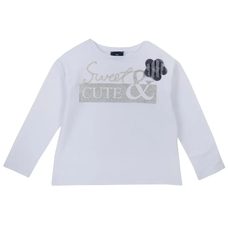 Longsleve Chicco 110 print sweet& cute(white