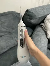 Waterpulse-irrigador Dental V500 portátil, dispositivo de limpieza Dental inalámbrico, con chorro de irrigación, 4 modos, 200ml, resistente al agua