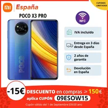 POCO X3 Pro (128GB 6GB/256GB 8GB RAM, Qualcomm® Snapdragon™ 860G, Android, Nuevo) [Teléfono Móvil Versión Global]
