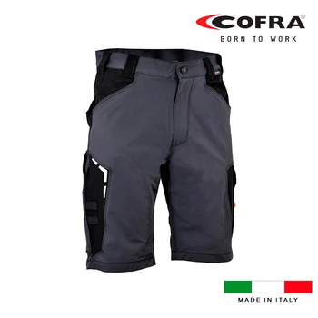 

Embroidered BERMUDA shorts dark gray black COFRA size 48