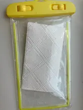 Funda de teléfono resistente al agua, cubierta seca para deportes acuáticos, buceo, esquí y piscina, tamaño de 6 pulgadas