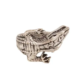 

Women's ring oversized crocodile (53572)