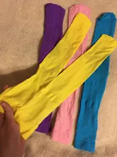 Medias de terciopelo para niñas pequeñas, medias de Primavera/otoño de color caramelo, para baile