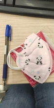 Los niños KN95 de Panda máscara chico niño FFP2 rímel rostro respirador de filtro reutilizable máscara FPP2 FPP3 FFP3