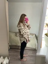 Oversized Shirts Clothing Tops Button Female Blouse Long-Sleeve Toppies Vintage Plus-Size