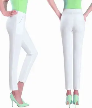 

KIL321 Women Casual Elastic Streetwear High Waisted a001 Pants Female Elegant Trousers Women Plus Size