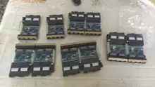 Interruptor de fibra Ethernet 4 RJ45 2 SC convertidor de medios ópticos puerto de fibra de modo único PCB 10/100 M