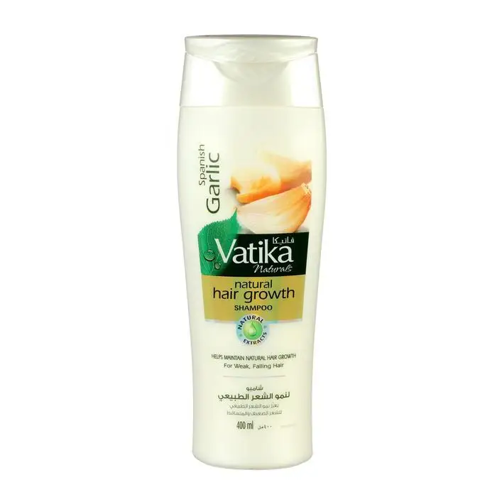 Шампунь для волос Dabur VATIKA GARLIC - Для ломких и выпадающих 400 мл | Красота здоровье