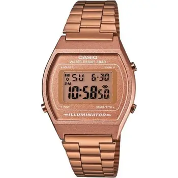 

Casio Women's Retro Digital Sports Watch B640WC-5ADF Bronze Stainless Steel Water Resistance Light Metallic Case Mineral Glass
