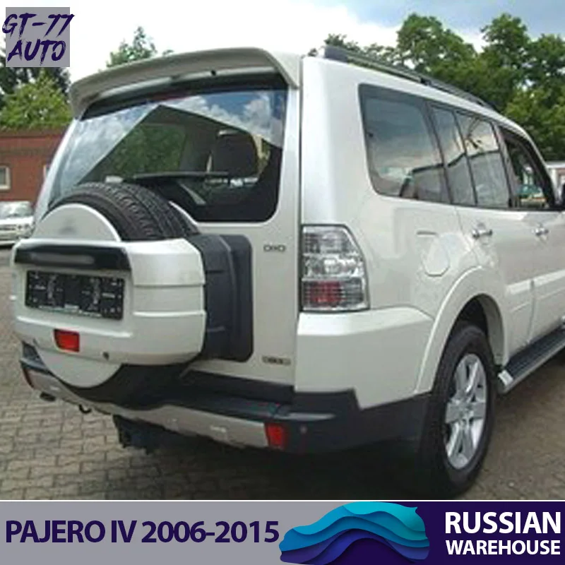 Спойлер на крышку багажника для Mitsubishi Pajero 3/4 1999-2014 saber внешний материал ABS пластик