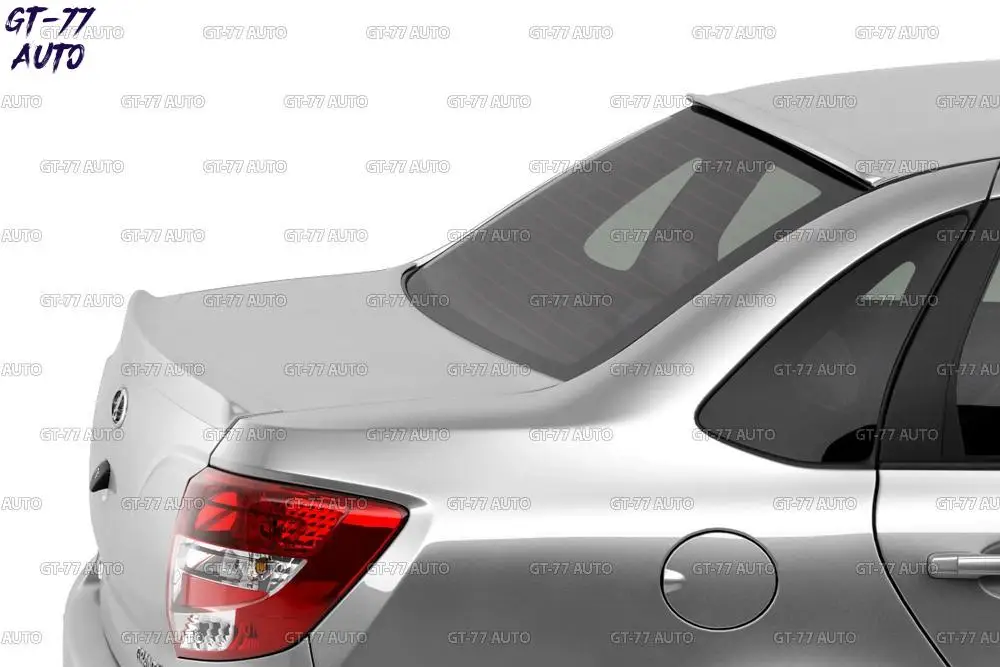 Спойлер-дефлектор на крышку багажника для Lada Granta Sedan 2011- саблей внешний материал АБС пластик Стайлинг тюнинг коврик