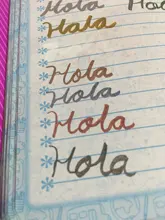 Rotulador metálico STA de 10 colores para manualidades, álbumes de recortes, pincel para hacer tarjetas, rotulador artístico de cabeza redonda, papelería para dibujar, suministros de oficina