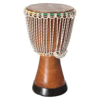 

DELSON W Djembe medium Senegal in wood Ø 30cm-Height: 55cm