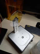 ANYCUBIC-máquina de limpieza de resina 2 en 1 para fotones Mars, lave & Cure 2,0, LCD, DLP SLA, modelos de impresora 3D, curado rotativo UV