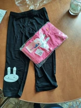 Mallas de algodón elásticas para niñas, pantalones hasta la rodilla, Color caramelo, conejo, de verano