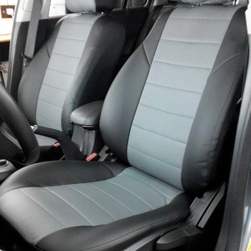 Для Chevrolet Cruze Sd/Hb/Wag (Круз) модельные чехлы на сиденья из экокожи [Модель АВТОПИЛОТ