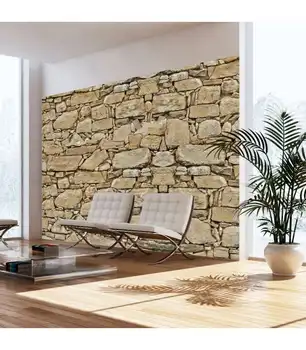 

Wall mural-stone wall