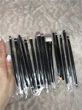 Juego de brochas de maquillaje profesionales, 15 Uds., sombra de ojos, base de maquillaje en polvo, pestañas, Kit de herramientas de belleza cosméticas