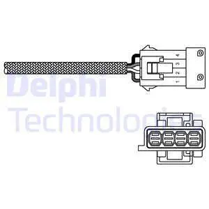 Лямбда-зонд Citroen C3/Saxo/Xsara, Peugeot 206/307 1.6 16V 00 DE