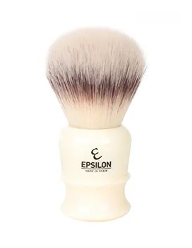 

Razor brush badger tip silver fiber Epsilon ivory 26mm