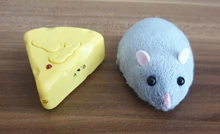 Ratón de Control remoto inalámbrico, juguetes de emulación, ratón electrónico esponjoso, mini ratón para gato, perro, juguete