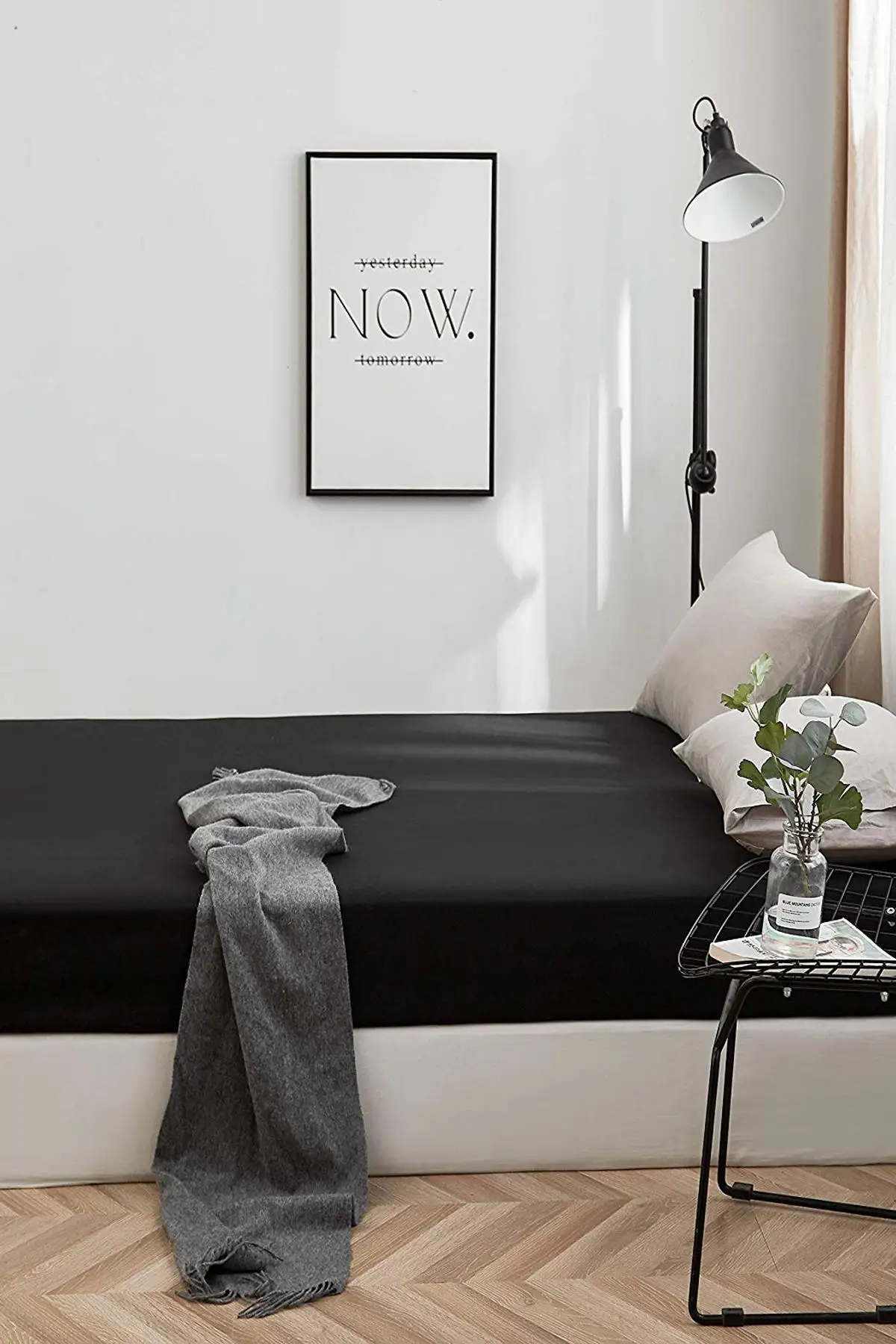 Tek Personality Ranforce Fitted Sheets | Black