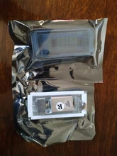 2 piezas luz Led de matrícula Led Canbus Auto cola luz blanca LED BOMBILLAS para BMW 3er E46 4D 1998-2003 accesorios de coche