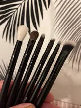 DUcare-Juego de brochas de maquillaje, 8-27 Uds., negro, profesional, pelo Natural, base en polvo, colorete, sombra de ojos