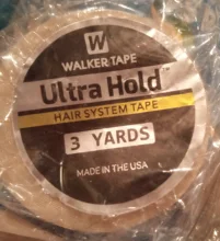 Cinta adhesiva de doble cara blanca para extensiones de cabello, tupé, pelucas de encaje, 3 yardas, 12 yardas, 36 yardas