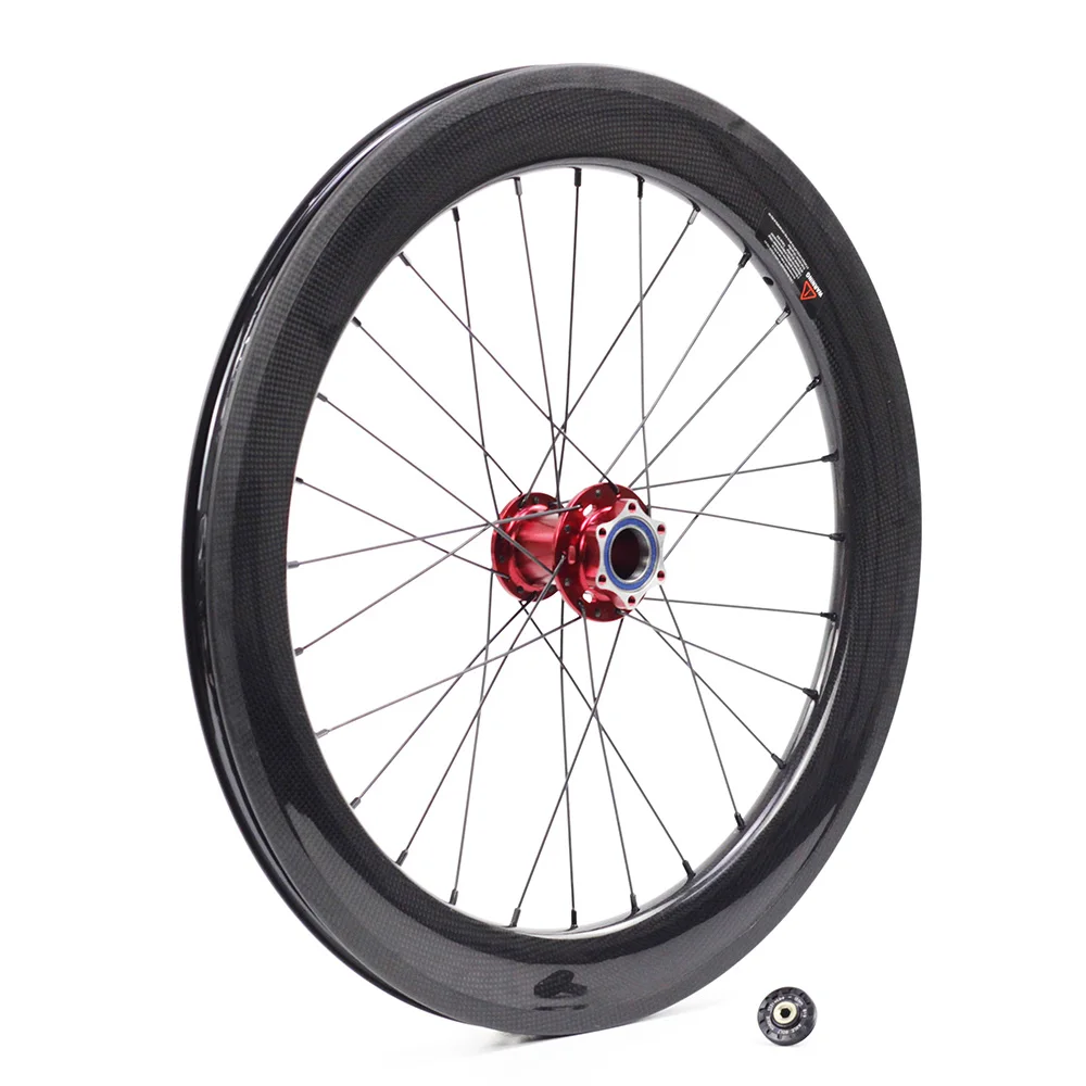 SILVEROCK 20 1 1/8 &quot451 углеродное переднее колесо семейный дисковый тормоз высокий