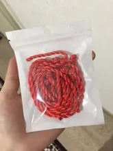 Venta al por mayor, 10 unidades/lote, pulsera de cuerda hecha a mano con hilo rojo de la suerte, rojo y verde para hombres y mujeres, joyería para parejas