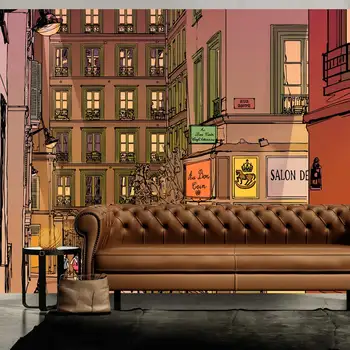 

Wall mural-dinner in Paris-200x154 cm