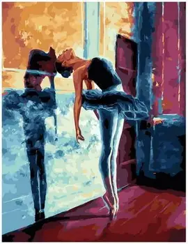 

Painting by numbers PK 68077 warm up ballerina 40*50 exclusive