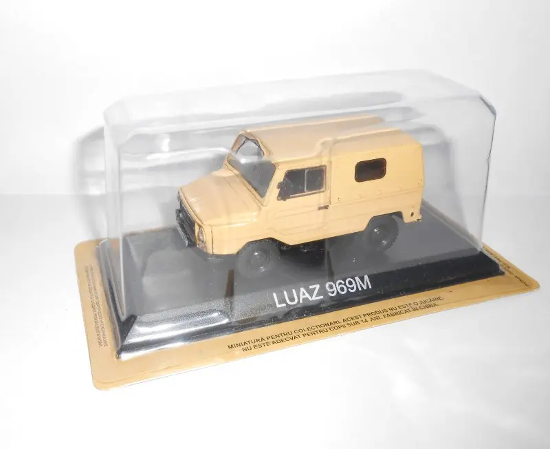 DeAgostini Legendary Cars LUAZ 969 м 1/43 литье под давлением