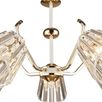 

Pendant interior chandelier Nobu in the style of art deco, 60 W, e27, for 5 lamps