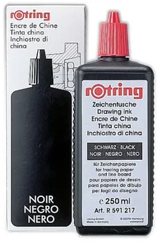 

Mascara for isographers Rotring. 250 ml Black