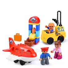 Кирпичики Блок Игрушки для девочек конструкционные игрушки в сборе Diy строительные блоки серия город Классический пластиковый набор кубиков подарок для детей