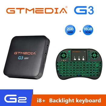 

GTmedia G3A I8+ keyboard teclado gamer notebook computador Android TV BOX 4K GTPlayer Youtube 2.4G wifi backlight Set top BOX