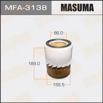 Фильтр воздушный Mitsubishi L200/Pajero 2.5D/TD/2.8D 90 MASUMA M