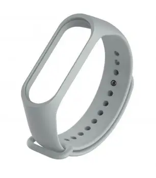 

Replacement silicone strap for watch bracelet Xiaomi My Band 2 Color Gray