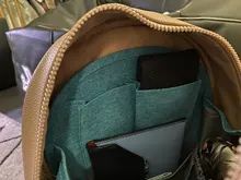 SEREQI-organizador de mochila para hombre y mujer, bolsa de viaje con múltiples bolsillos, artículos de aseo personal, accesorios de viaje