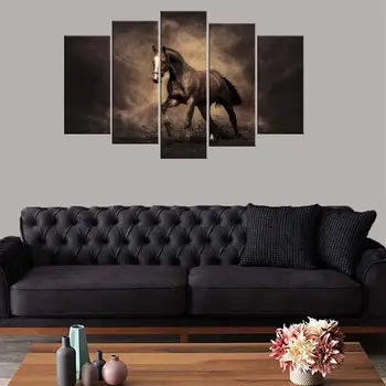 

Horse Themed 5 Piece Mdf Table