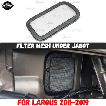 

Filter mesh new look for Lada Largus 2011-2019 under jabot ABS plastic accessories guard cover protective pad car styling tuning